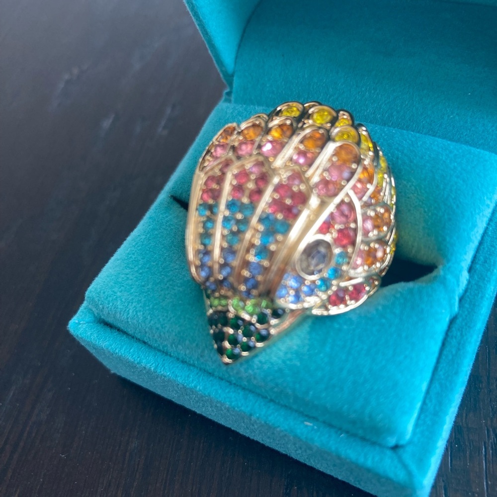 Kurt Geiger eagle head ring - Picture 2 of 5